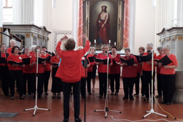 Gruppenfoto vom Frauenchor Friedland